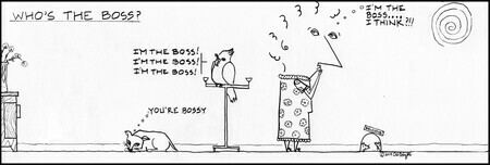 Alice Cartoons© - Whose The Boss